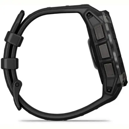 Смарт-часы Garmin Instinct 3 45mm AMOLED Black with Black Silicone Band (010-02936-40)