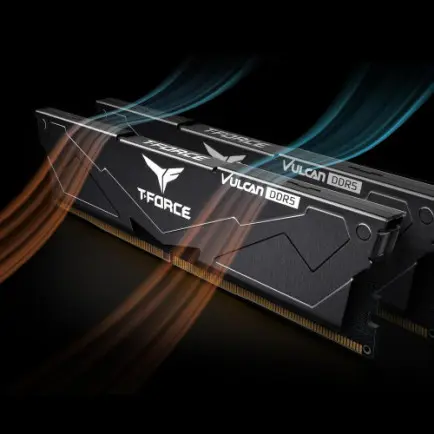 Модуль памяти DDR5 2x16GB/6000 Team T-Force Vulcan Black (FLBD532G6000HC38JDC01)