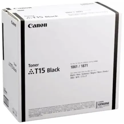 Картридж Canon T15 i-Sensys X 1861P/1871P Black (5818C001)