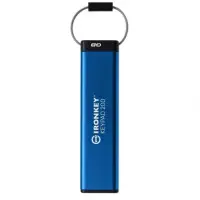 Флеш-накопитель USB3.2 32GB Kingston IronKey Keypad 200 Type-A Blue (IKKP200/32G..