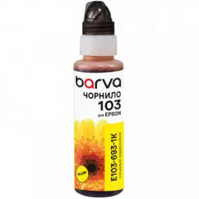 Чорнило Barva Epson 103 Y (Yellow)