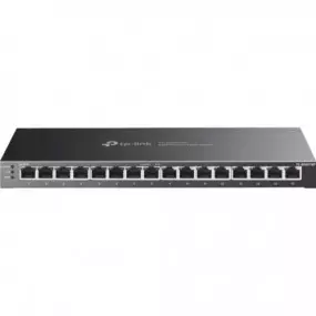 Коммутатор TP-Link TL-SG2016P (16xGE, 8хPoE, max PoE 120W)