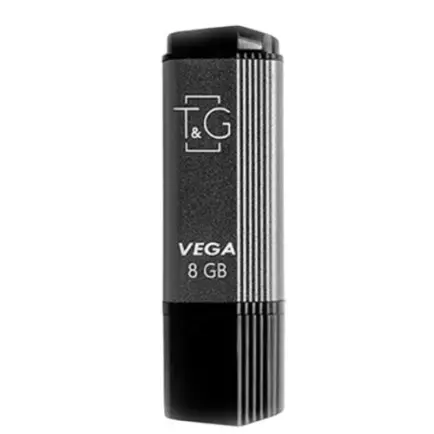 Флеш-накопитель USB 8GB T&G 121 Vega Series Grey (TG121-8GBGY)
