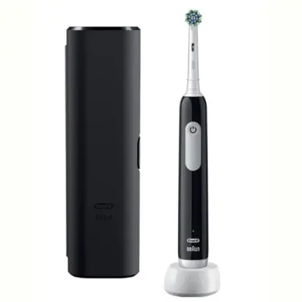 Зубная электрощетка Braun Oral-B Pro1 D305.513.3X CrossAction Black