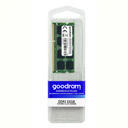 Модуль пам`ятi SO-DIMM DDR3L 8GB/1600 DDR3 1,35V Goodram (GR1600S3V64L11/8G)