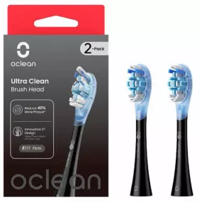Насадка для зубної електрощітки Oclean UC02 B02 Ultra Clean Brush Head Black (2 шт)