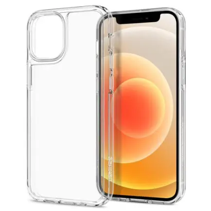 Чехол-накладка Spigen Quartz Hybrid для Apple iPhone 12 Mini Crystal Clear (ACS01748)