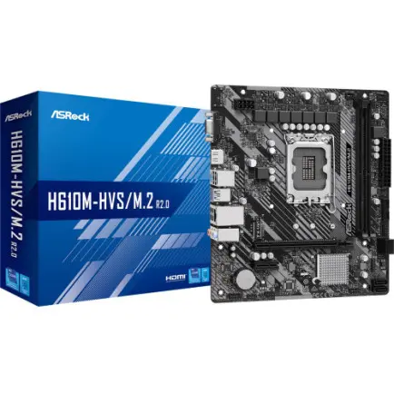 Материнская плата ASRock H610M-HVS/M.2 R2.0 Socket 1700