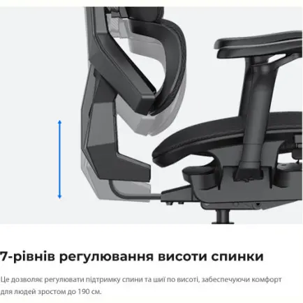 Крісло для геймерів Anda Seat X-Air Pro Size XL Mesh Space Black (AD-WY-01-BBB-B01)