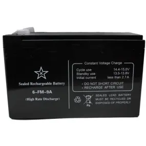 Акумуляторна батарея KSTAR 12V 9AH (6-FM-9A)