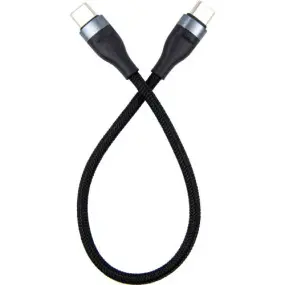 Кабель Dengos USB Type-C - USB Type-C, 0.25 м (M/M)