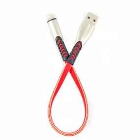 Кабель Dengos USB-Lightning 0.25м Red (PLS-L-SHRT-PLSK-RED)