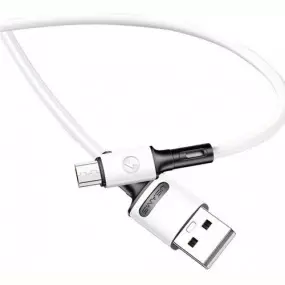 Кабель Usams US-SJ435 USB - Micro USB, 1 м, White (SJ435USB01)