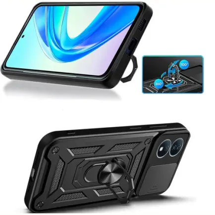 Чохол-накладка BeCover Military для Honor X7b Black (710998)