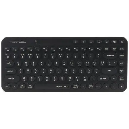 Клавіатура бездротова A4Tech FBK36C AS Black