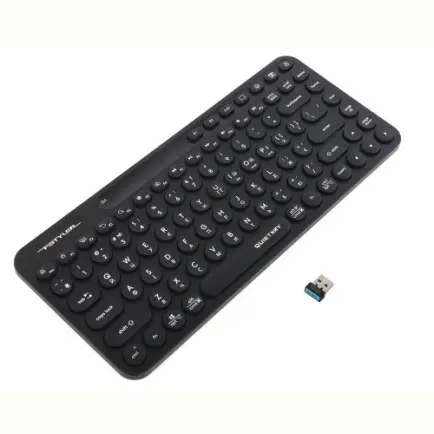 Клавіатура бездротова A4Tech FBK36C AS Black