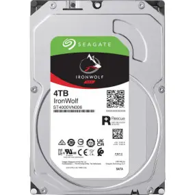 Накопитель HDD SATA 4.0TB Seagate IronWolf NAS 5400rpm 256MB (ST4000VN006)