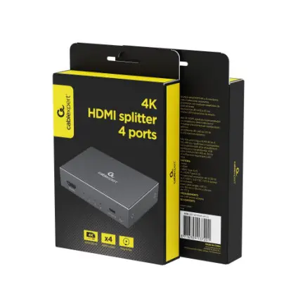 Розгалужувач HDMI сигналу Cablexpert (DSP-HDMI4K-4P-01)