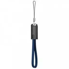 Кабель ColorWay USB-microUSB, 2.4А, 0.22м, Blue (CW-CBUM022-BL)