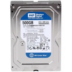 Накопитель HDD SATA  500GB WD Blue 7200rpm 16MB (WD5000AAKX)