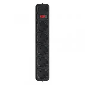 Фільтр живлення Gembird Power Cube 5 розеток 1.8 м (SPG5-X-6B)