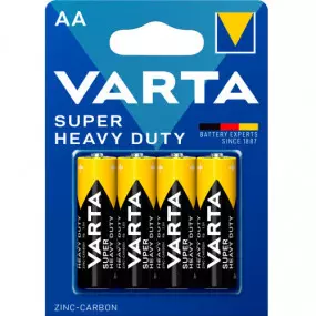 Батарейка Varta Superlife AA BLI 4 Zinc-carbon