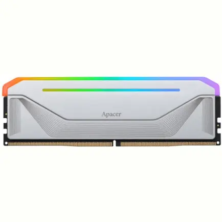 Модуль памяти DDR5 2x16GB/5200 Apacer NOX RGB Silver (AH5U32G52C522NWAA-2)
