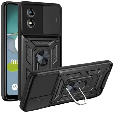 Чeхол-накладка BeCover Military для Motorola Moto E14 Black (713052)