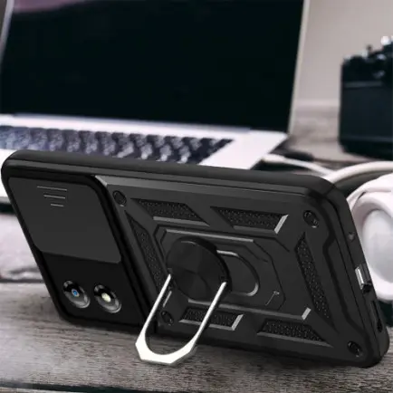 Чeхол-накладка BeCover Military для Motorola Moto E14 Black (713052)