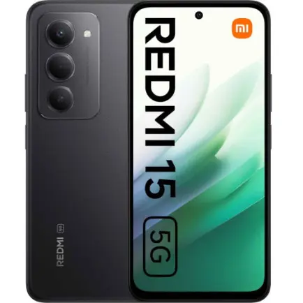 Смартфон Xiaomi Redmi 15 5G 8/256GB Midnight Black_EU