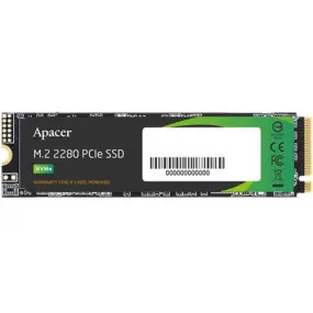 Накопитель SSD  512GB Apacer AS2280P4X M.2 PCIe 3.0 3D TLC (AP512GAS2280P4X-1)