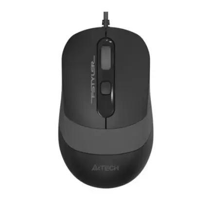 Миша A4Tech FM10S Grey/Black USB