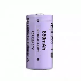 Аккумулятор Vapcell CR123A/16340 850mAh 1шт