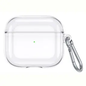 Чeхол Usams US-BH740 Silicon для Apple AirPods 3 Transparent Black (BH740AP02)