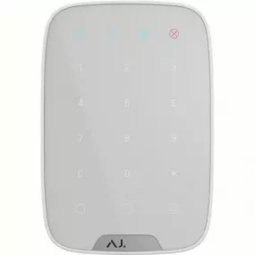 Беспроводная сенсорная клавиатура Ajax KeyPad White (8706.12.WH1)