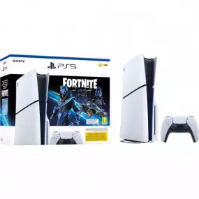 Игровая приставка Sony PlayStation 5 Slim Blu-ray (Fortnite Cobalt Star Bundle)