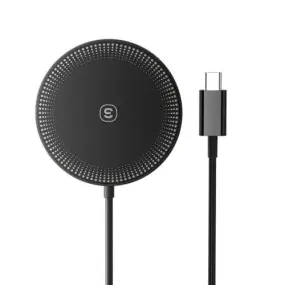 Бездротовий зарядний пристрій Essager Chengfeng 15W Black (EWXCX-CF01-Z)