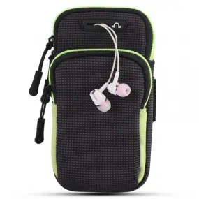 Спортивний чохол на руку BeCover BC0011 6.5" Black/Yellow (705346)