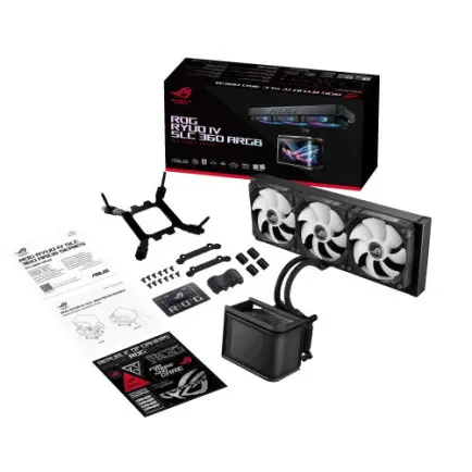 Система водяного охолодження Asus ROG Ryuo IV SLC 360 ARGB (90RC0151-B0EAY0)