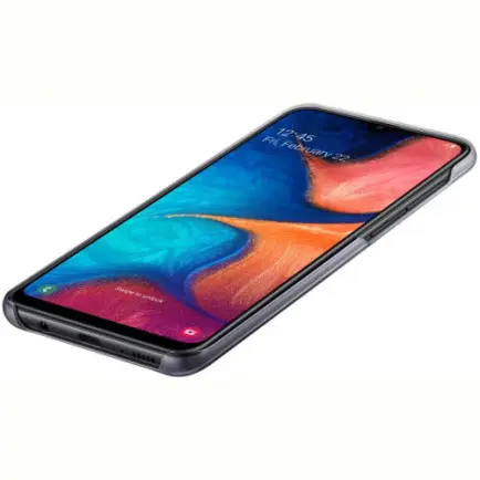 Чехол-накладка Samsung Gradation Cover для Samsung Galaxy A20 SM-A205 / A30 SM-A305 Black (EF-AA205CBEGRU / EF-AA305CBEGRU)