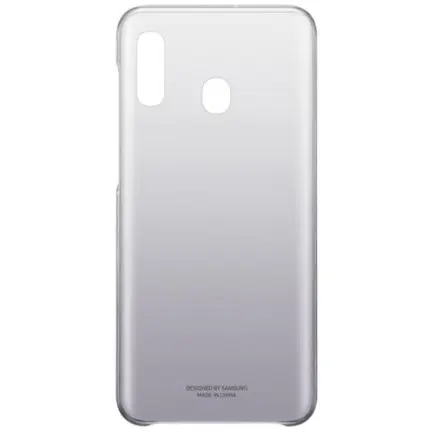 Чехол-накладка Samsung Gradation Cover для Samsung Galaxy A20 SM-A205 / A30 SM-A305 Black (EF-AA205CBEGRU / EF-AA305CBEGRU)
