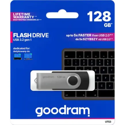 Флеш-накопитель USB3.2 128GB Goodram UTS3 (Twister)