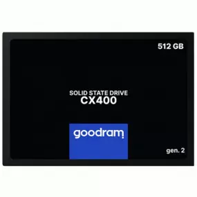 Накопичувач SSD  512GB Goodram CX400 Gen.2 2.5" SATAIII 3D TLC (SSDPR-CX400-512-G2)