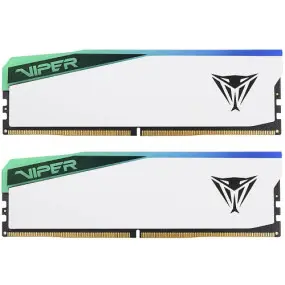 Модуль пам`яті DDR5 2x16GB/6400 Patriot Viper Elite 5 RGB (PVER532G64C32KW)