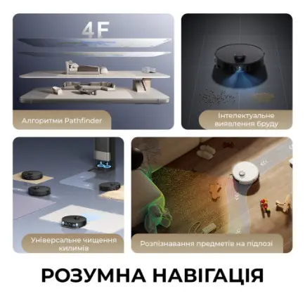 Робот-пилосос Dreame Bot L40s Pro Ultra Black (RLL74CE-Bl)