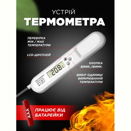 Термометр Ikos 0011-DAH