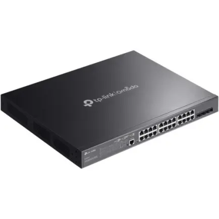 Коммутатор TP-Link Omada SG3428XMP (24xGE PoE+, 4xSFP+ 10G, Omada, L2+, max PoE 384W)