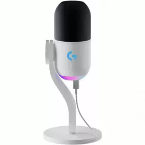 Мiкрофон Logitech Yeti GX Dynamic RGB Gaming Mic with Lightsync Off White (988-000576)