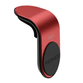 Автодержатель для смартфона магнитный Promate AirGrip-3 Red