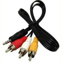 Кабель Atcom 3хRCA - 3.5 мм (M/M)